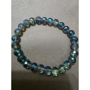NEW Iridescent "Rainbow" Stretchy Bracelet
